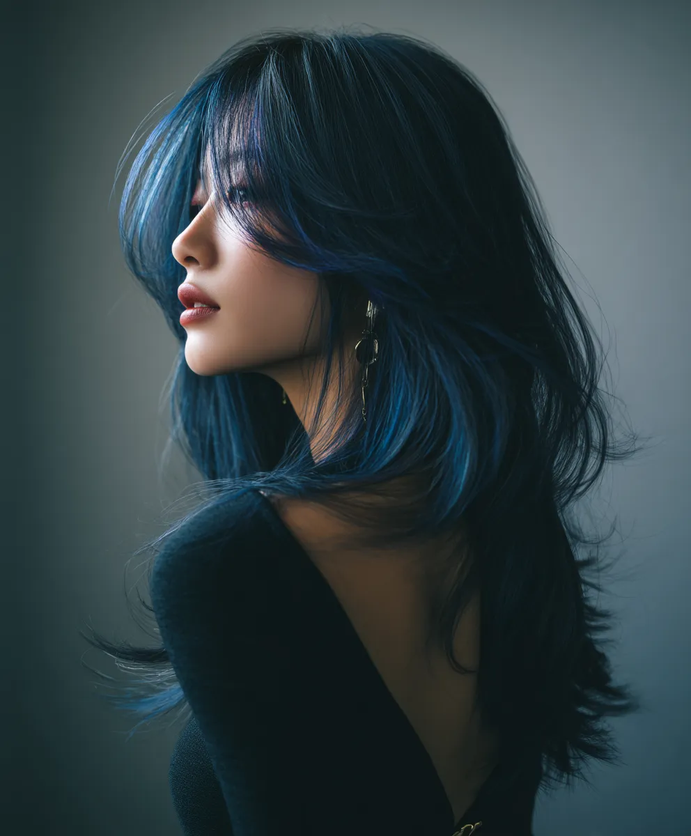 오션 미드나잇 블루 웨이브 시술 결과