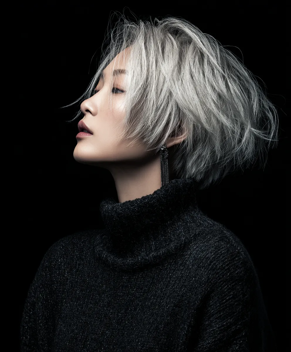 플래티넘 화이트 픽시 컷 시술 결과